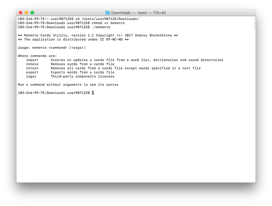 osx terminal